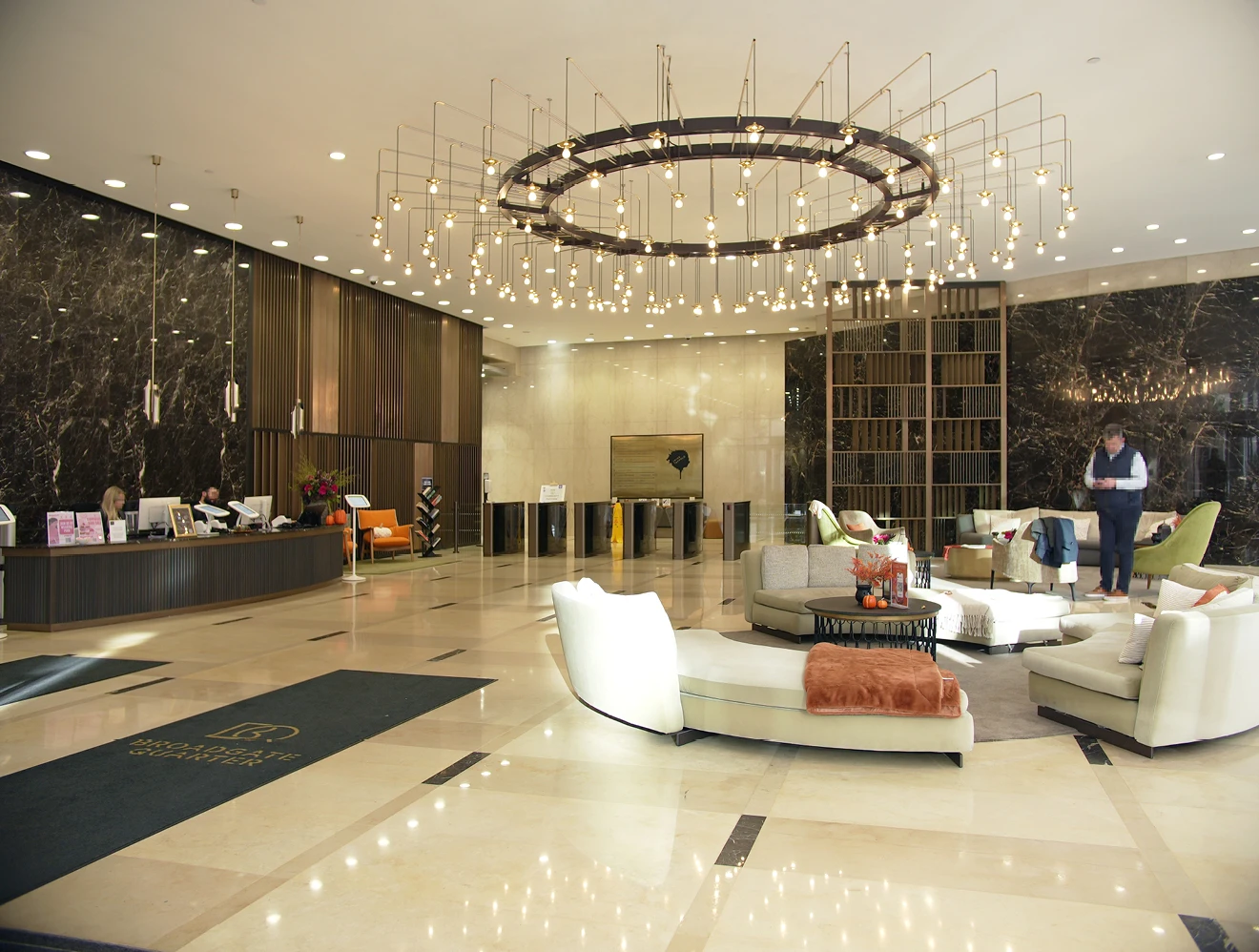 Building reception