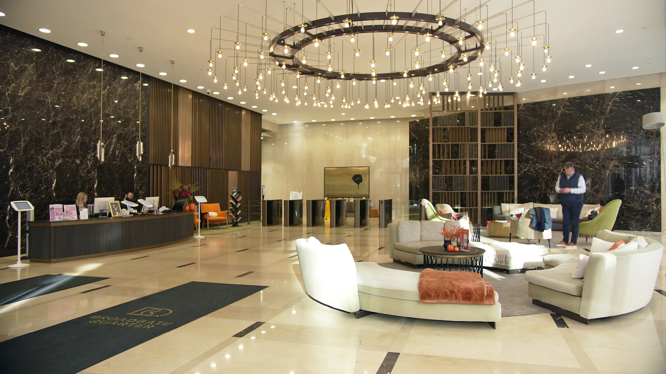 Building reception
